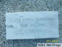 Cleta Lewis Durrence