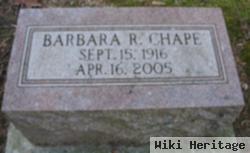 Barbara R. Muhlbach Chape