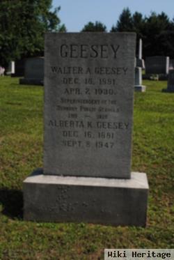 Alberta K. Geesey