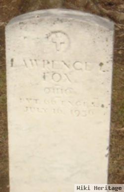 Pvt Lawrence L. Fox