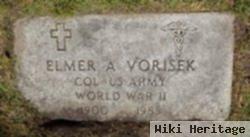 Col Elmer A Vorisek