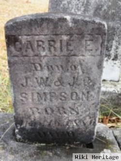 Carrie E. Simpson