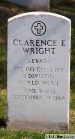 Clarence E Wright