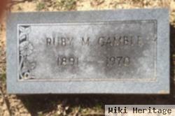 Ruby Malta Ewing Gamble