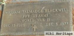 William Talmadge Blackwell