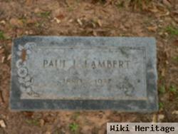 Paul L. Lambert