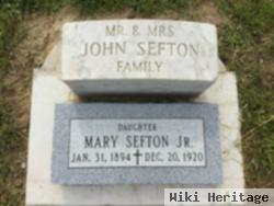 Mary Sefton, Jr