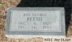 Roy George Pettit