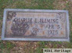 Charles Earl "charlie" Fleming