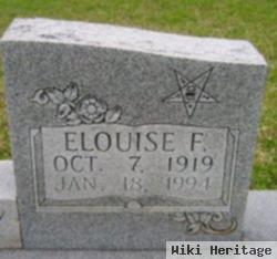 Elouise F Singletary