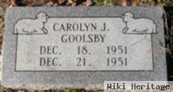 Carolyn J Goolsby