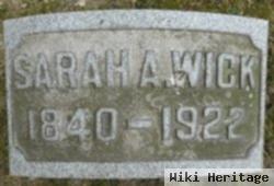 Sarah Ann Mechling Wick