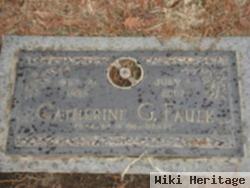 Catherine G Glover Faulk