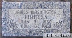 James Washington "jim" Maness