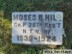 Moses B Hill