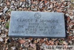 Claude B. Simmons