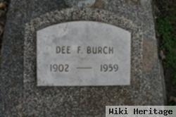 Dee Fred Burch