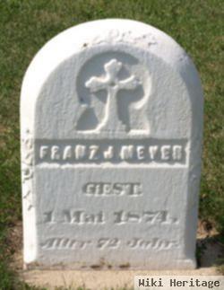 Franz Xavier "frank" Meyer