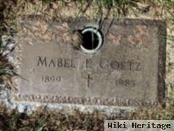 Mabel P Goetz