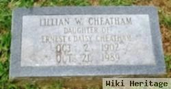 Lillian W. Cheatham