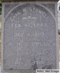 Charles W Stowell