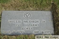 Pvt Willie Mcdade, Jr