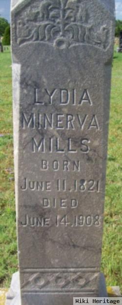 Lydia Minerva "minnie" Parrish Mills