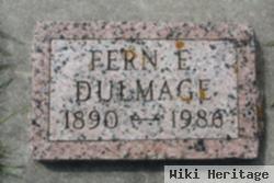 Fern E. Dulmage