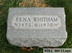 Irene Margaret "rena" Rankin Whitham