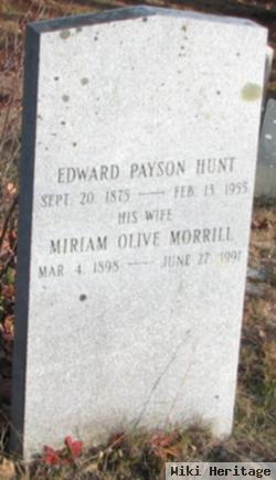 Miriam Olive Morrill Edgerton