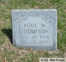 Roxie M Thompson