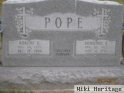 Robert E Pope