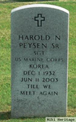 Harold N Peysen, Sr