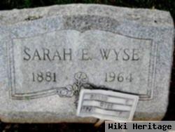 Sarah E Wyse