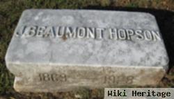 J. Beaumont Hopson