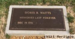 Doris R. Bellows Watts