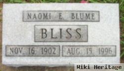 Naomi E. Blume Bliss