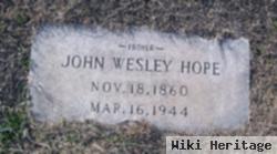 John Wesley Hope