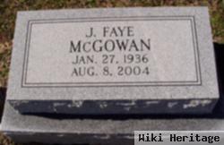 Juana Faye Hood Mcgowan