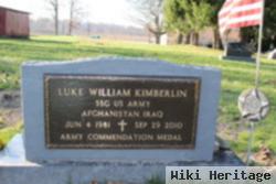 Sgt Luke W Kimberlin