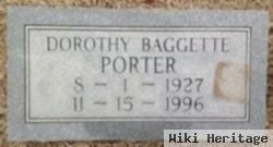 Dorothy Ellen Baggette Porter