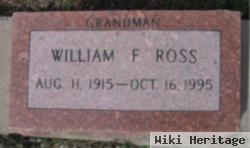 William F Ross