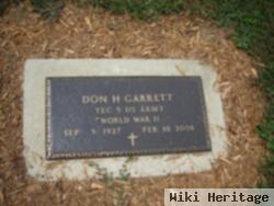 Don H Garrett