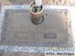 Clara E. Mcclanahand