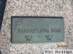 Margaret Lavina "maggie" Fisher Dodds