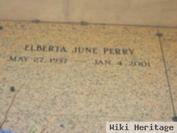 Elberta June Perry