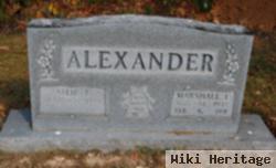 Allie F. Alexander