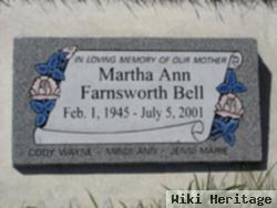 Martha Ann Farnsworth Bell