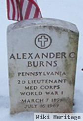 Alexander C Burns