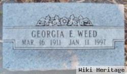 Georgia E. Cope Weed